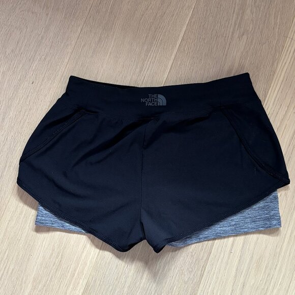 The North Face Dynamix Stretch Running Shorts in Black - Picture 4 of 7